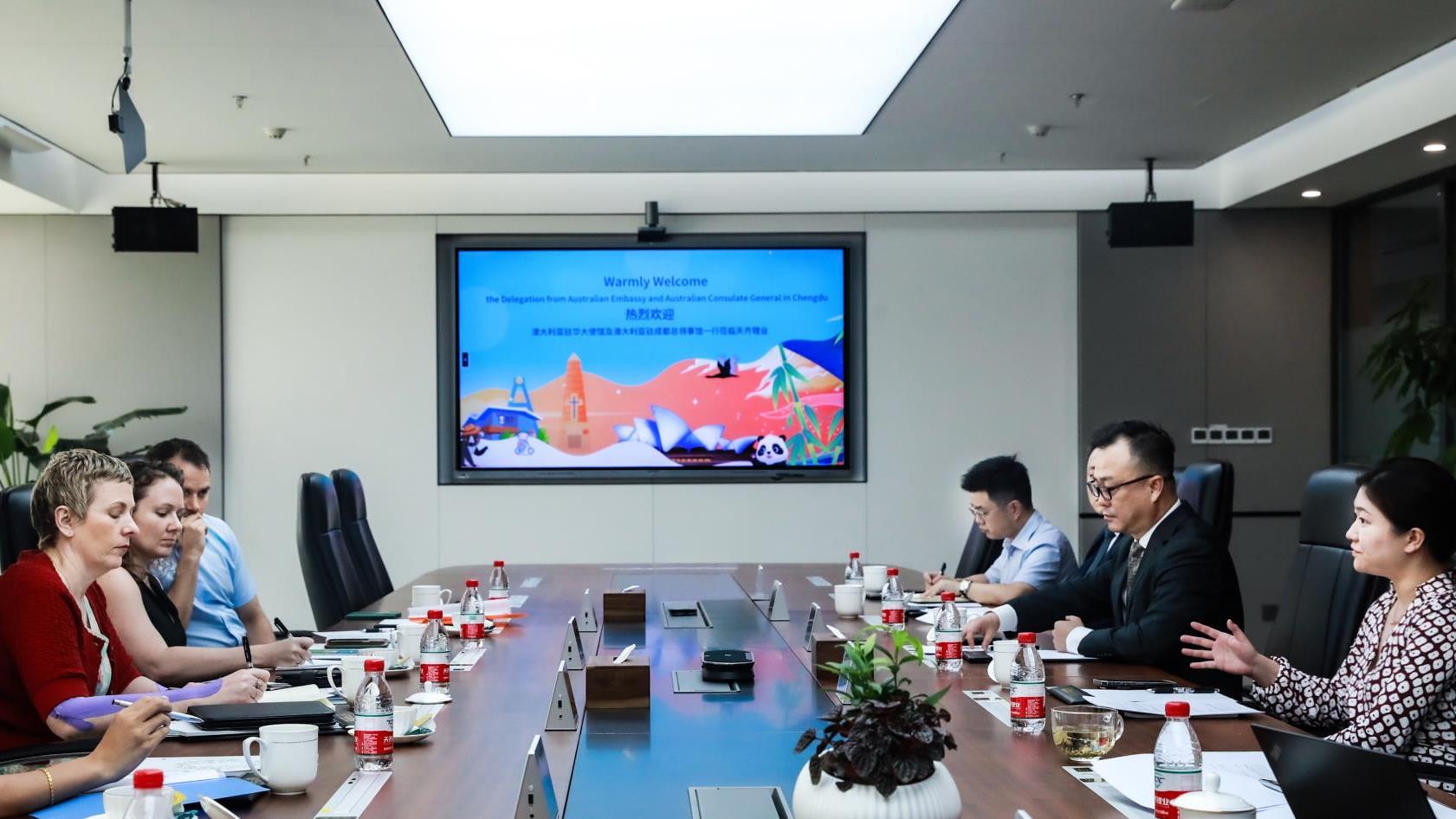 澳大利亚驻成都总领事邵美珍一行到访008PG国际锂业