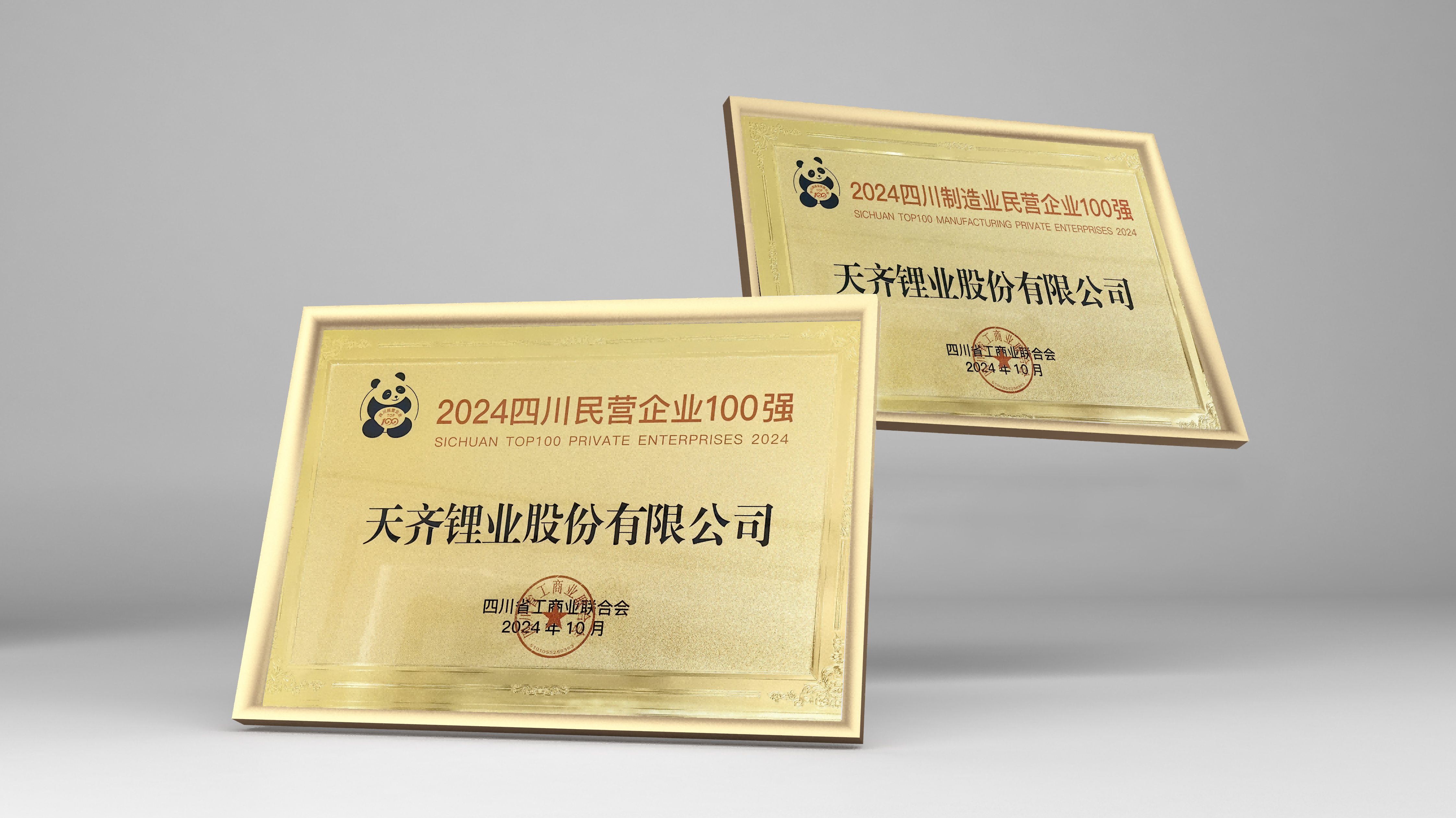 008PG国际锂业荣登四川民营企业百强榜
