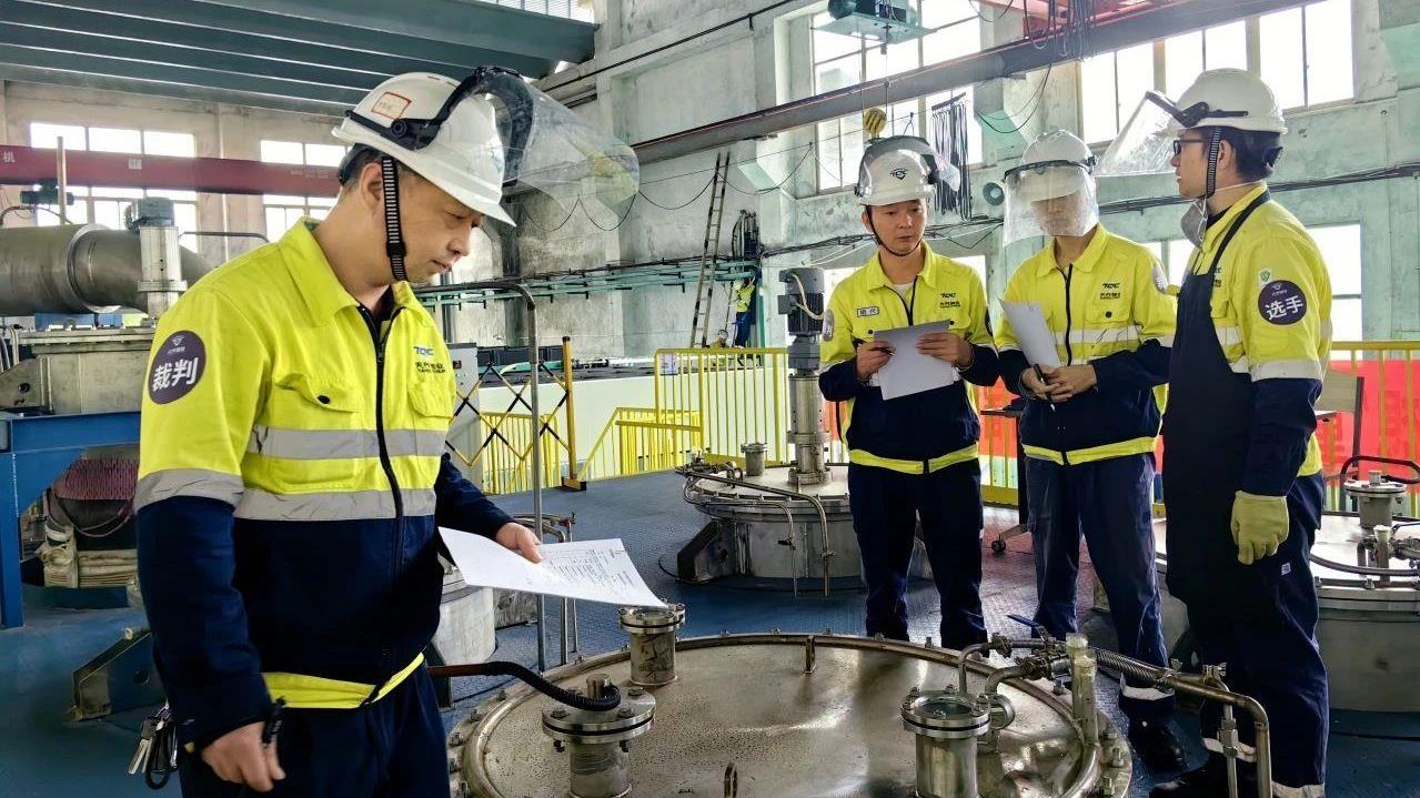 “匠心铸魂 共创‘锂’想”——008PG国际锂业沉庆基地成功进行第四届技术交锋大赛
